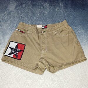 Tommy Hilfiger Khaki Hipster Shorts Size Junior 9 NWT-Retail $39.00.